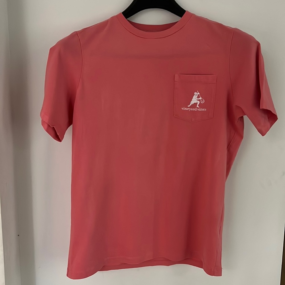 Vineyard Vines Boys Lacrosse Short-Sleeve Pocket Tee